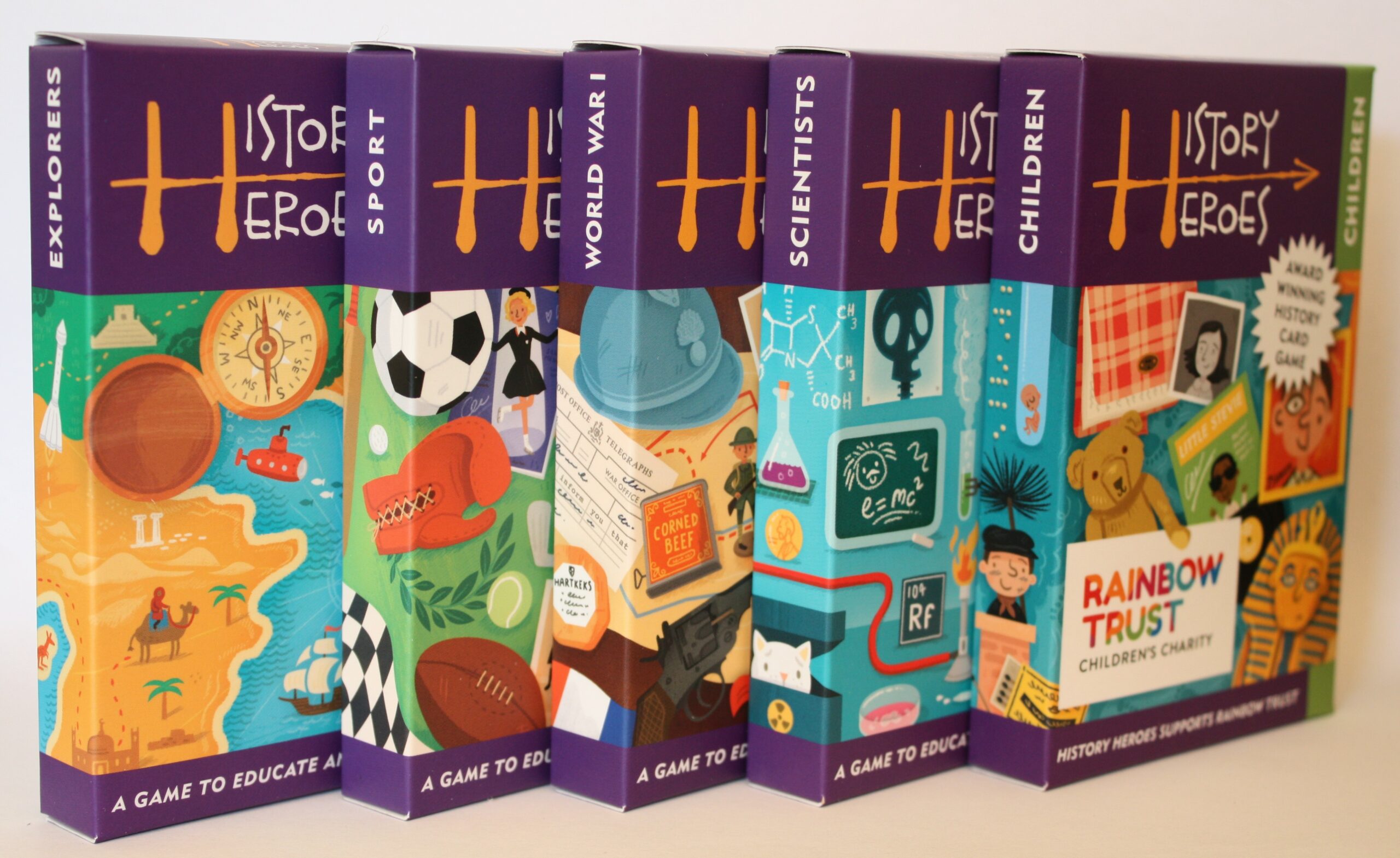 History Heroes card games History Heroes