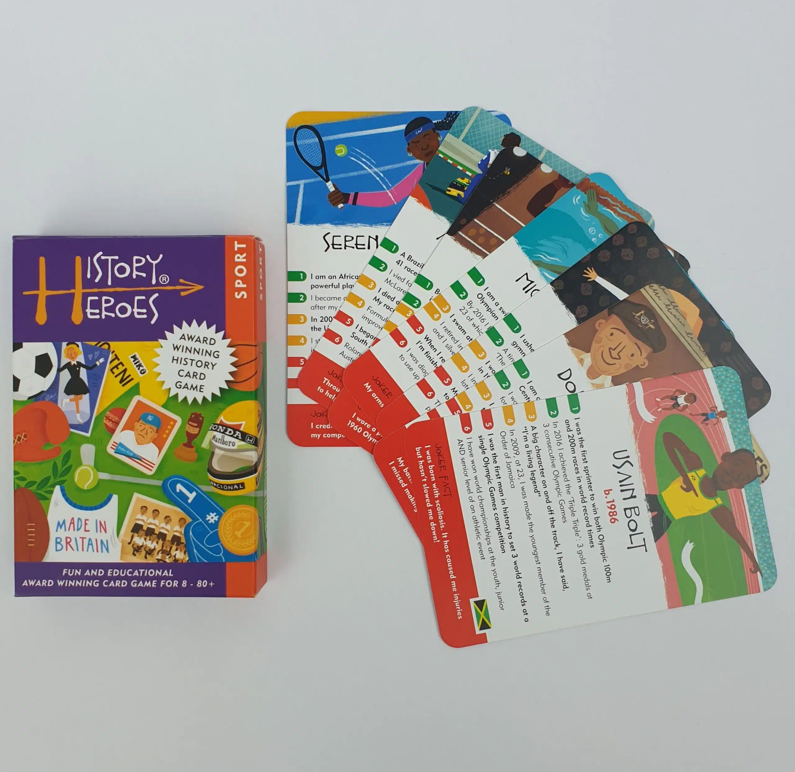 History Heroes SPORT quiz game