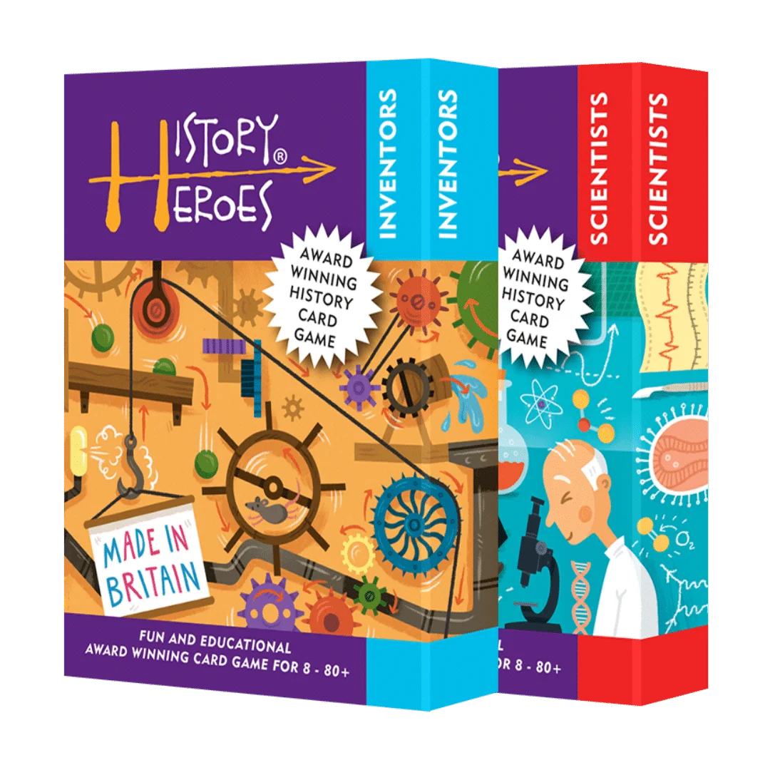 Twin Pack: INVENTORS + SCIENTISTS card games