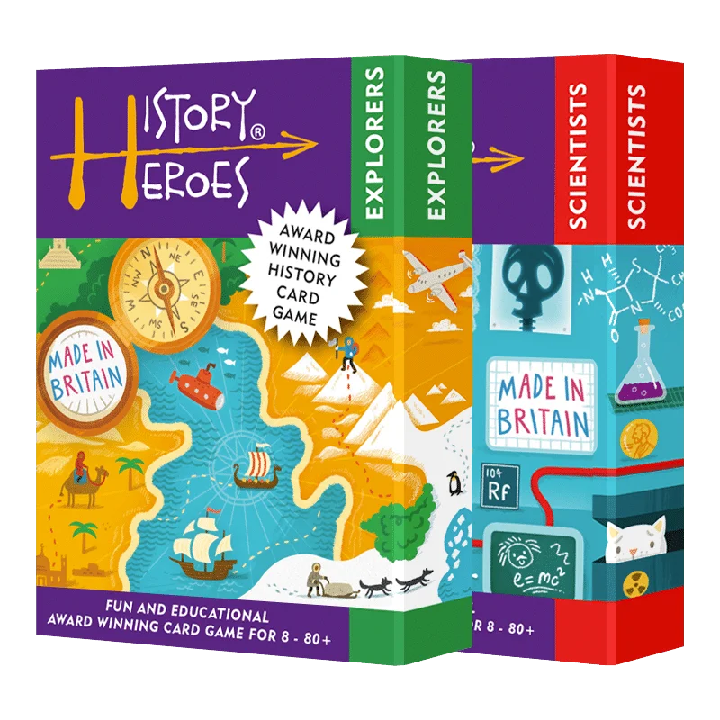 Twin Pack: EXPLORERS + SCIENTISTS card games