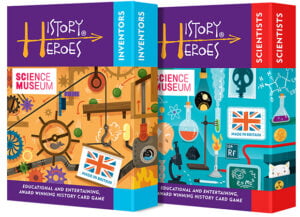 History Heroes Twin Pack - INVENTORS + SCIENTISTS Card Games