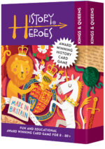 History Heroes Kings & Queens - a fun family quiz card game
