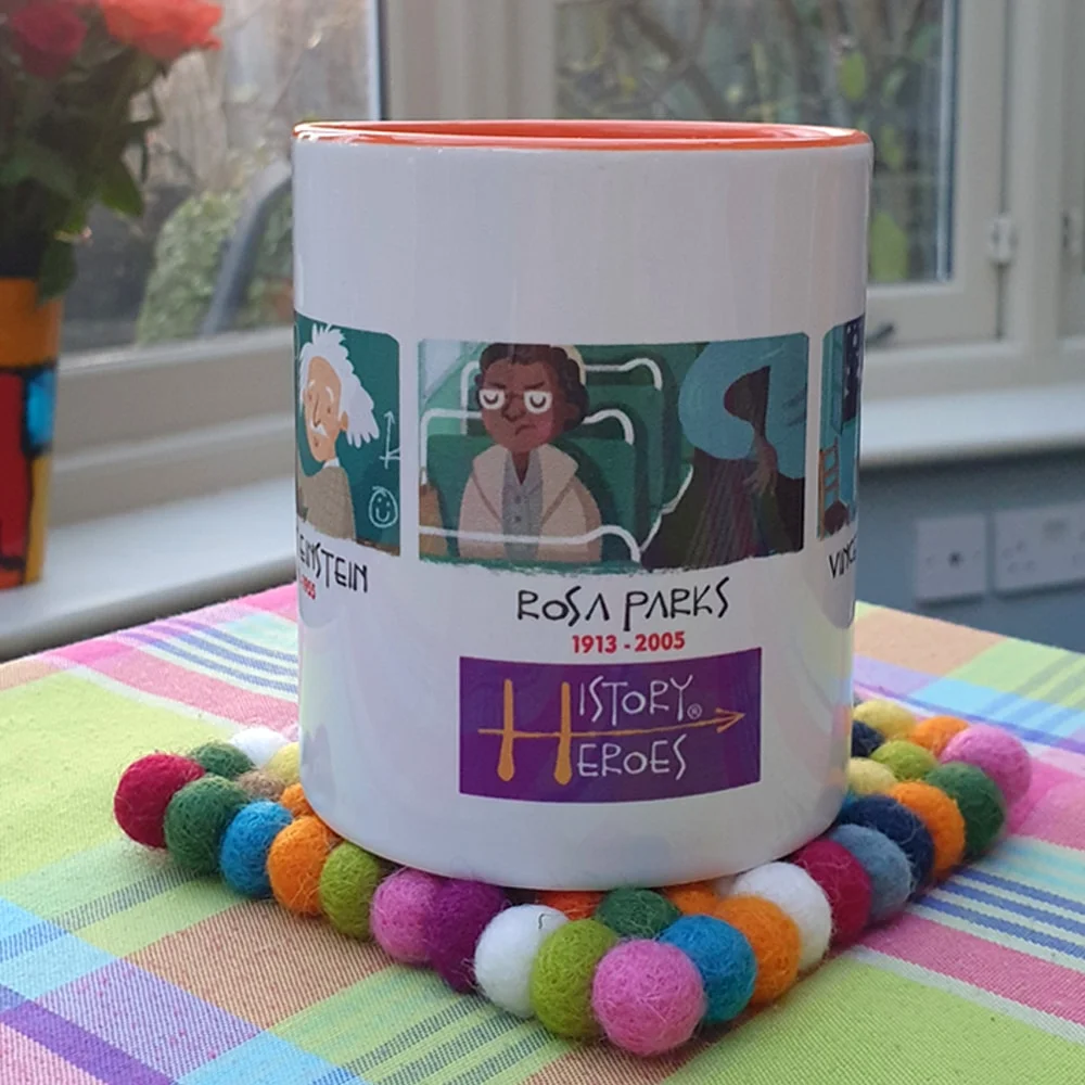 History Heroes Mug - Rosa Parks
