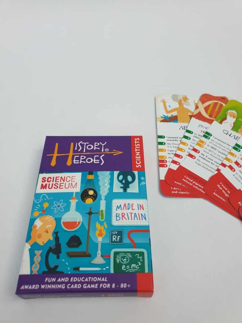 History Heroes: SCIENTISTS card game