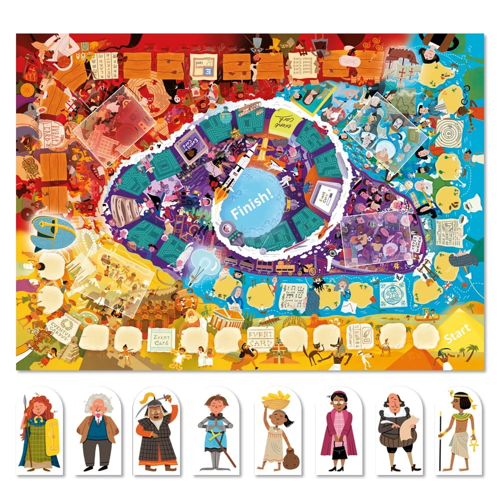 History Heroes Board Game: A Race In Time - Image 2