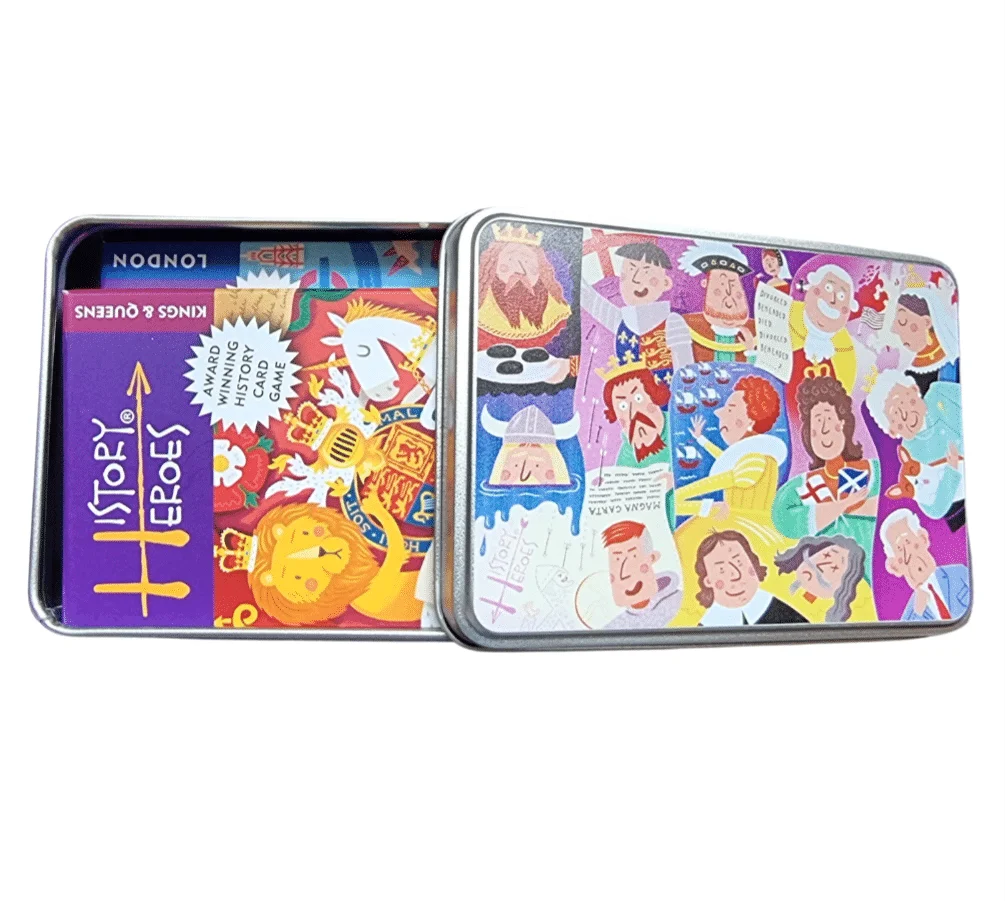 History Heroes Kings & Queens Gift Tin - Image 2