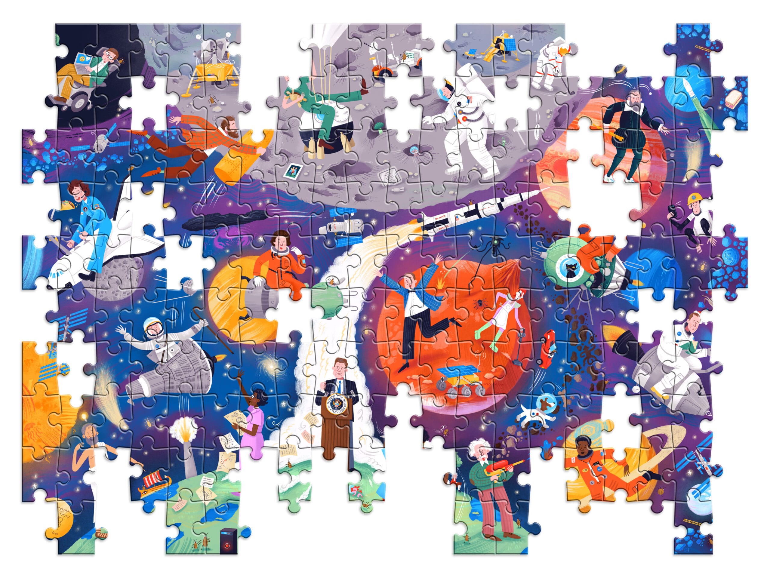 Space Jigsaw Puzzle: REACH FOR THE STARS - Image 5